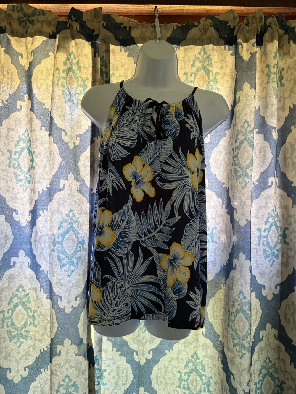 Tommy Bahama Tropical Floral Women’s Strappy Top S